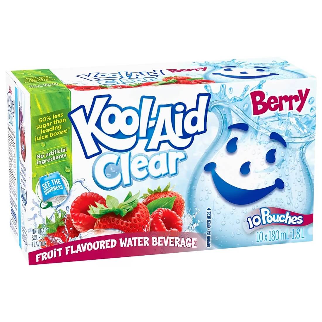 Kool-Aid Clear Pouches - Berry 10st