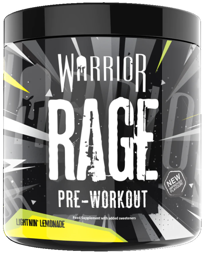 Warrior RAGE Pre-Workout - Lightnin Lemonade 392g