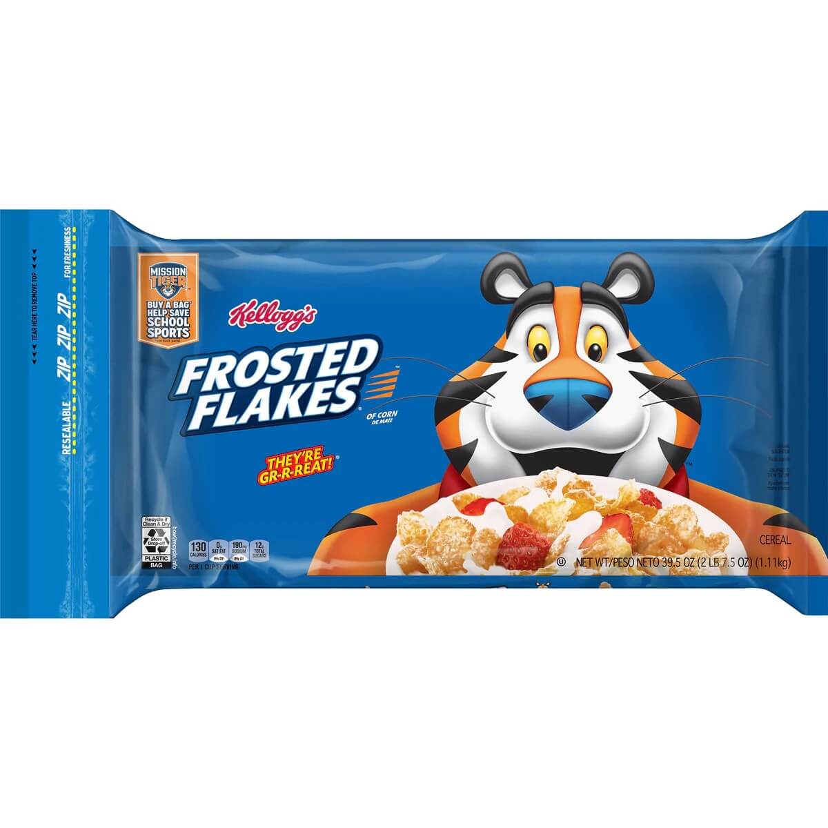 Läs mer om Kelloggs Frosted Flakes 1.11kg