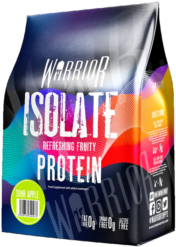 Warrior Clear Whey Isolate - Sour Apple 500g