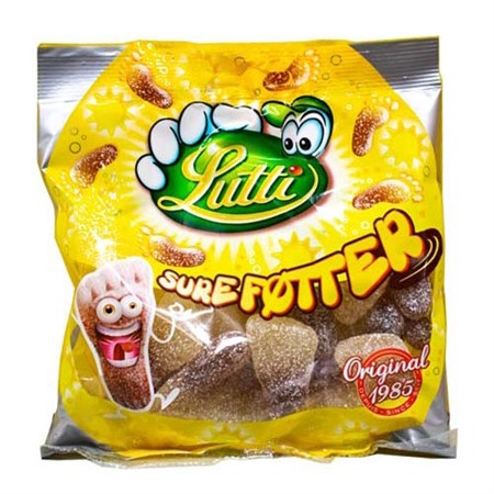 Lutti Sura Fötter 130g