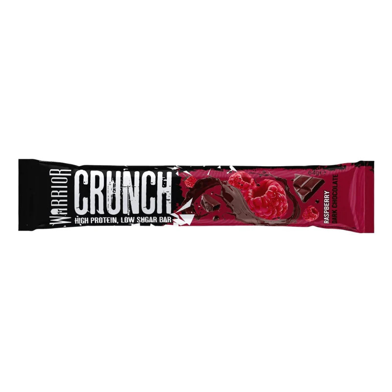 Warrior Crunch Proteinbar - Raspberry Dark Chocolate 64g