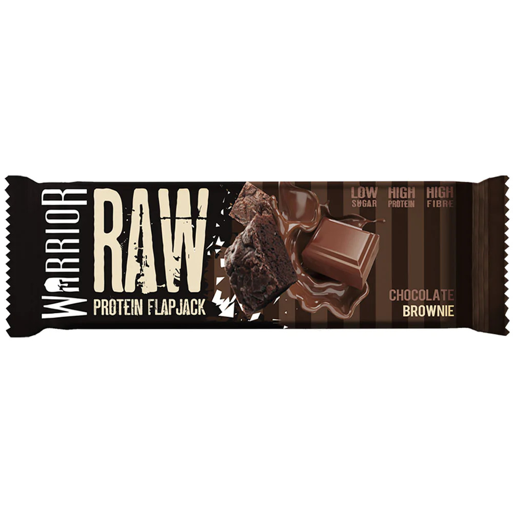 Warrior RAW Protein Flapjack - Chocolate Brownie 75g
