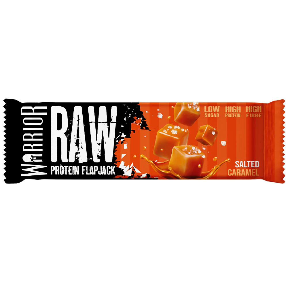 Warrior RAW Protein Flapjack - Salted Caramel 75g