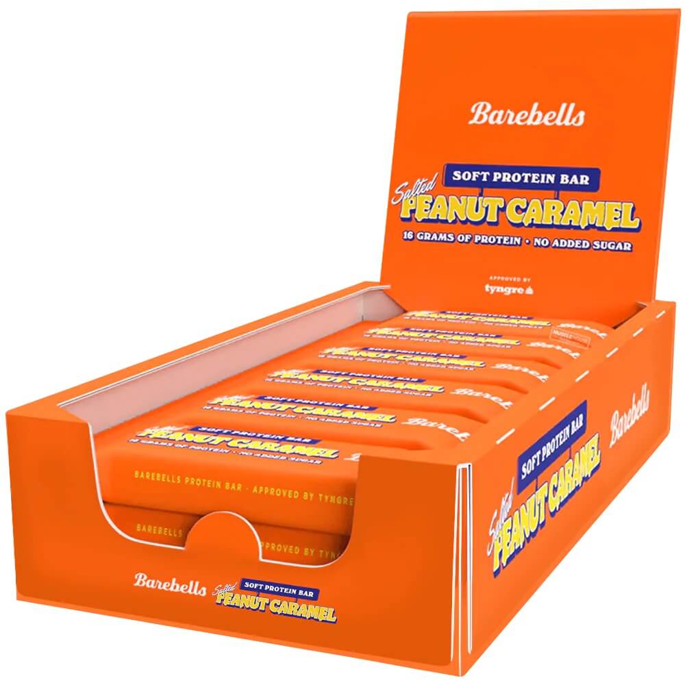 Läs mer om Barebells Salted Peanut Caramel 55g x 12st