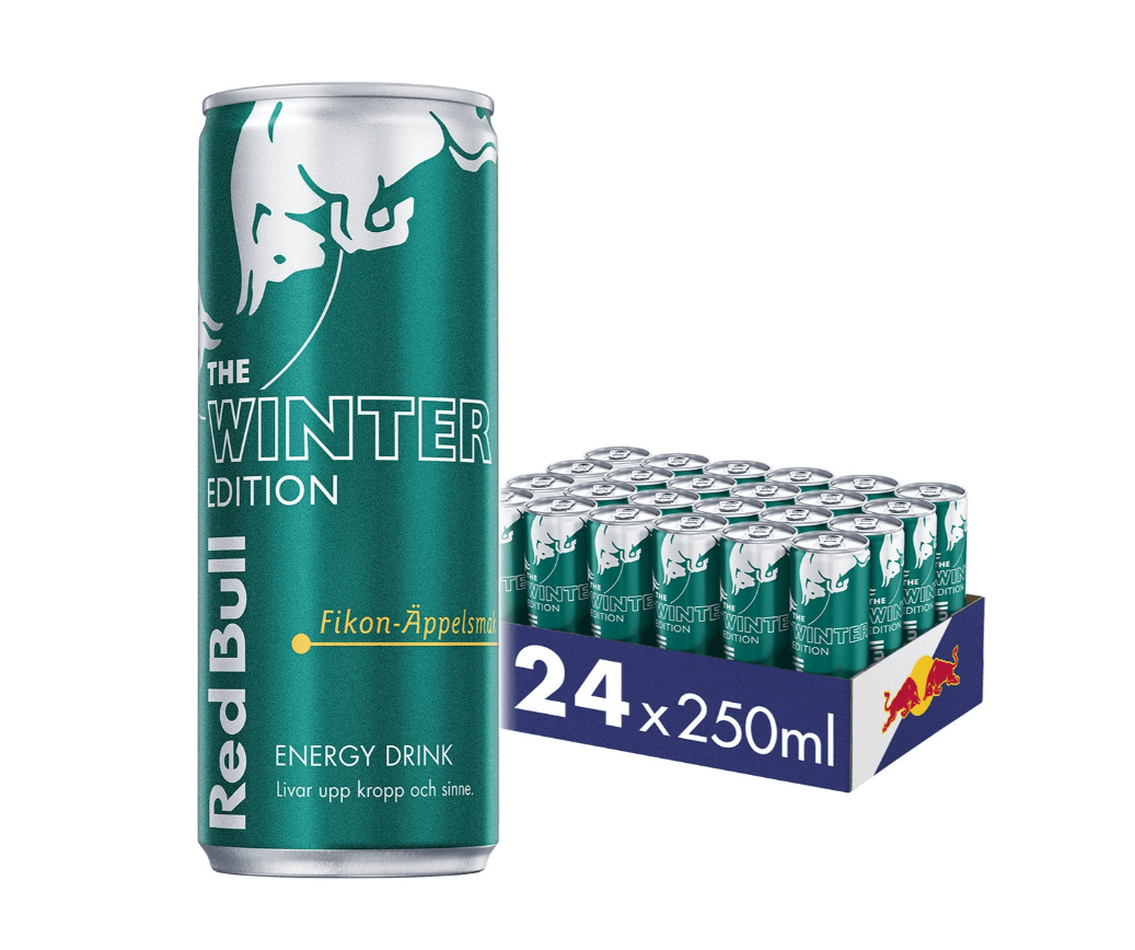 Red Bull Winter Ed Fikon-Äpplesmak 25cl x 24st