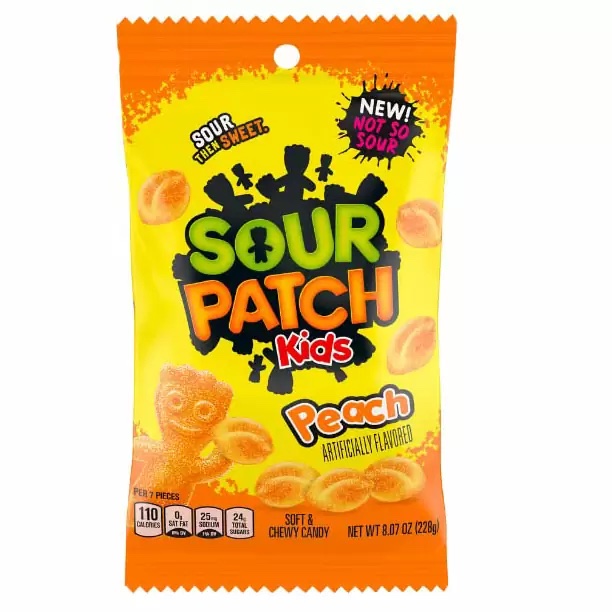 Läs mer om Sour Patch Kids Peach 228g