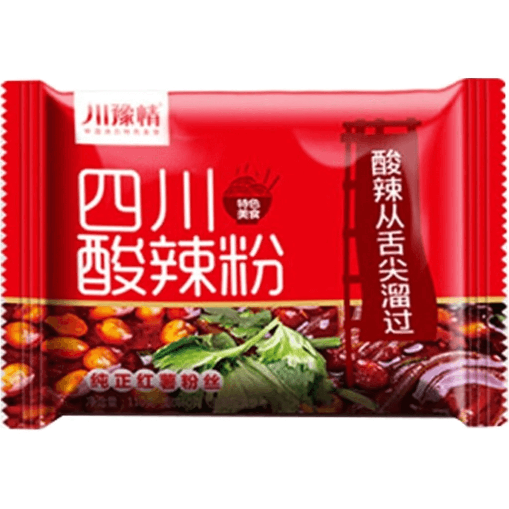 Läs mer om CYQ Sichuan Sötpotatisnudlar Hot & Sour 100g