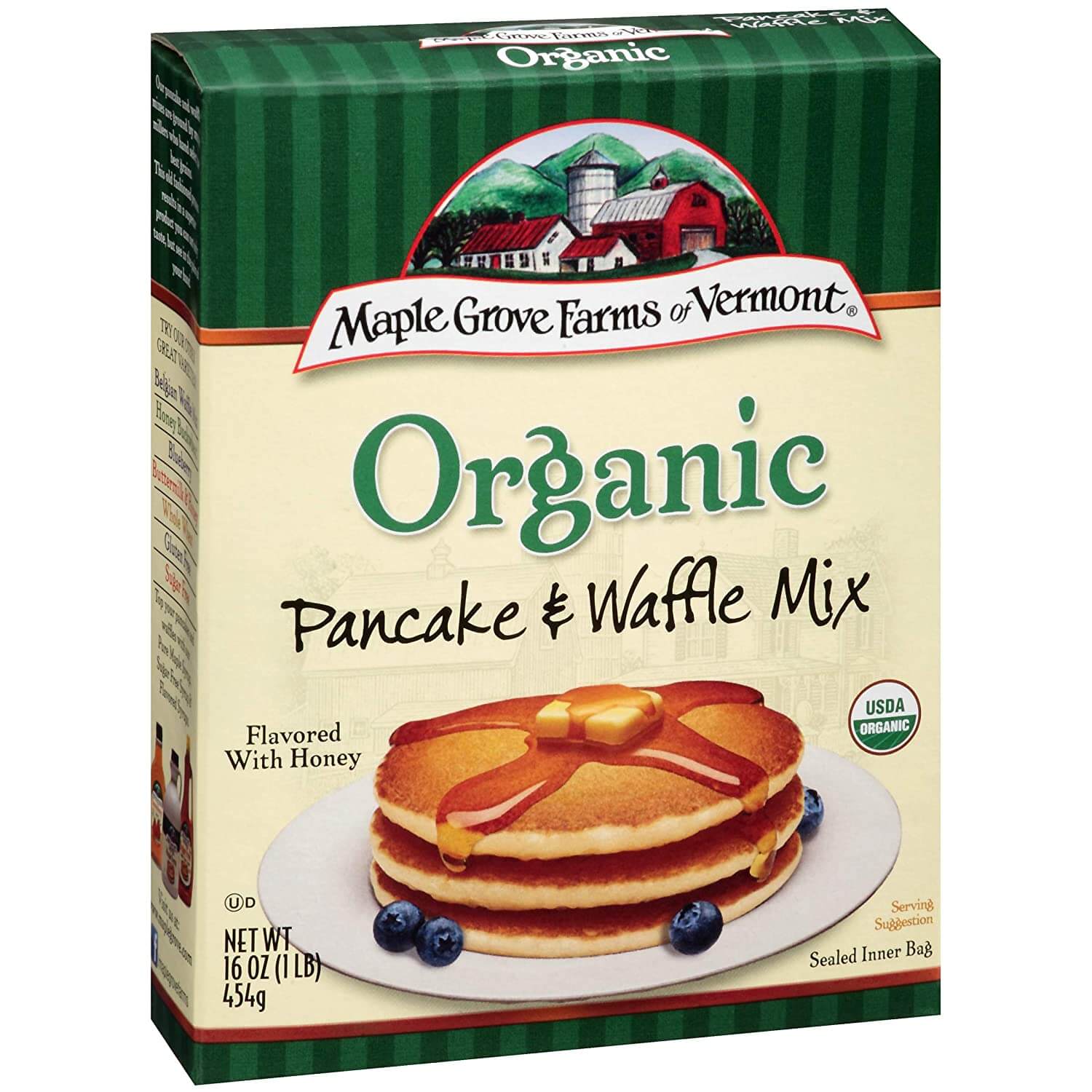 Läs mer om Maple Grove Farms Organic Pancake & Waffle Mix 454g