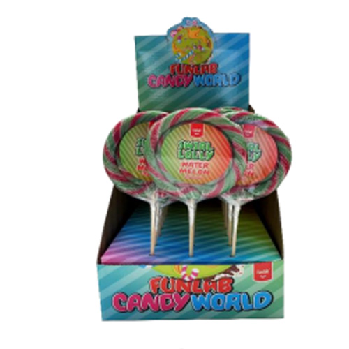 Läs mer om Funlab Swirl Lolly - Watermelon 80g