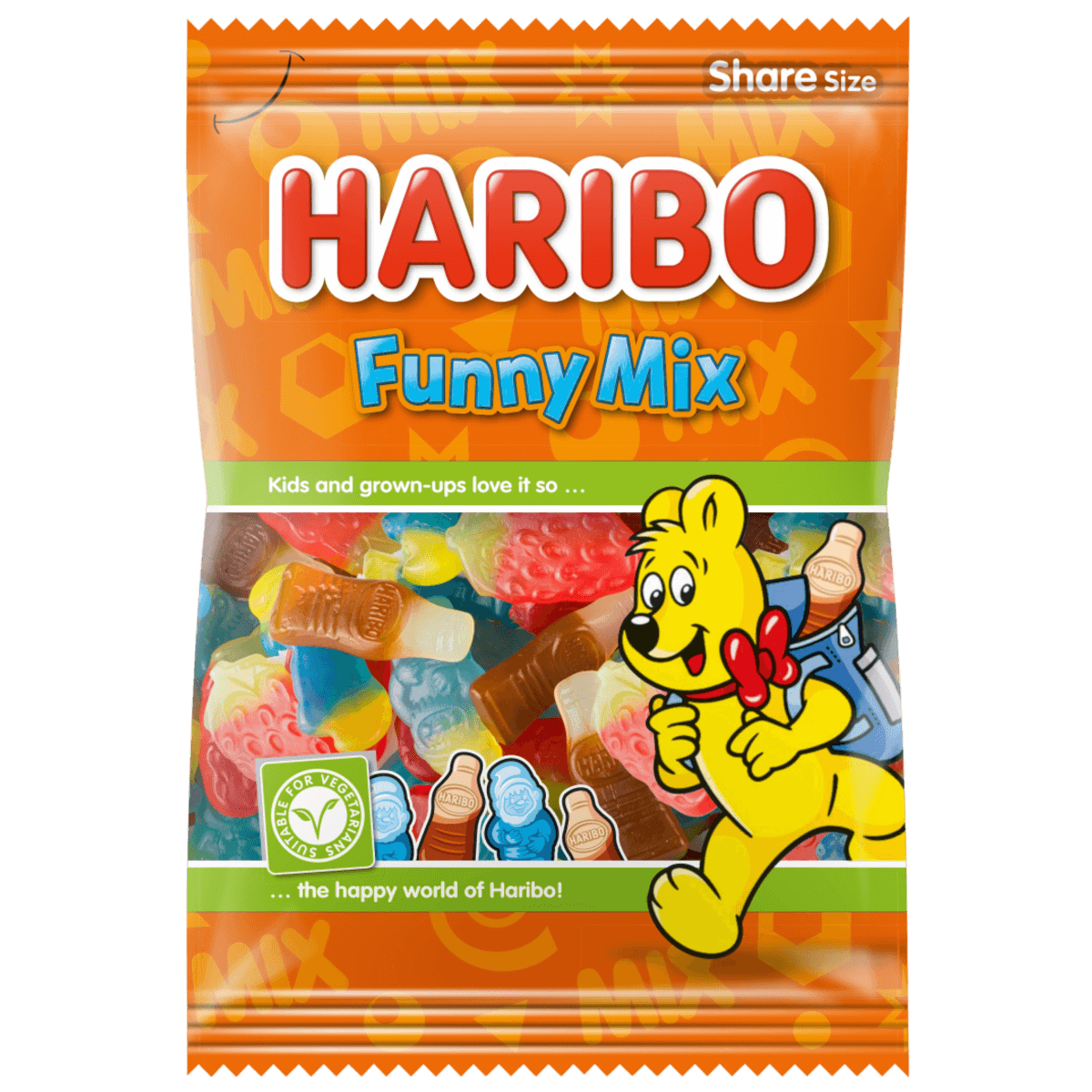 Läs mer om Haribo Funny Mix 70g