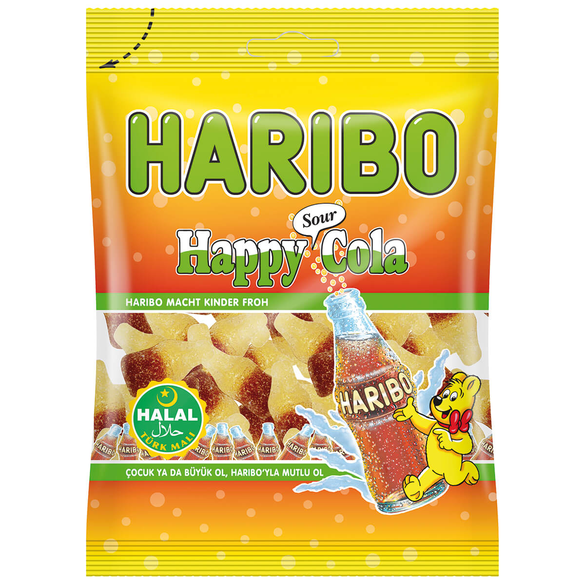 Läs mer om Haribo Happy Sour Cola 100g