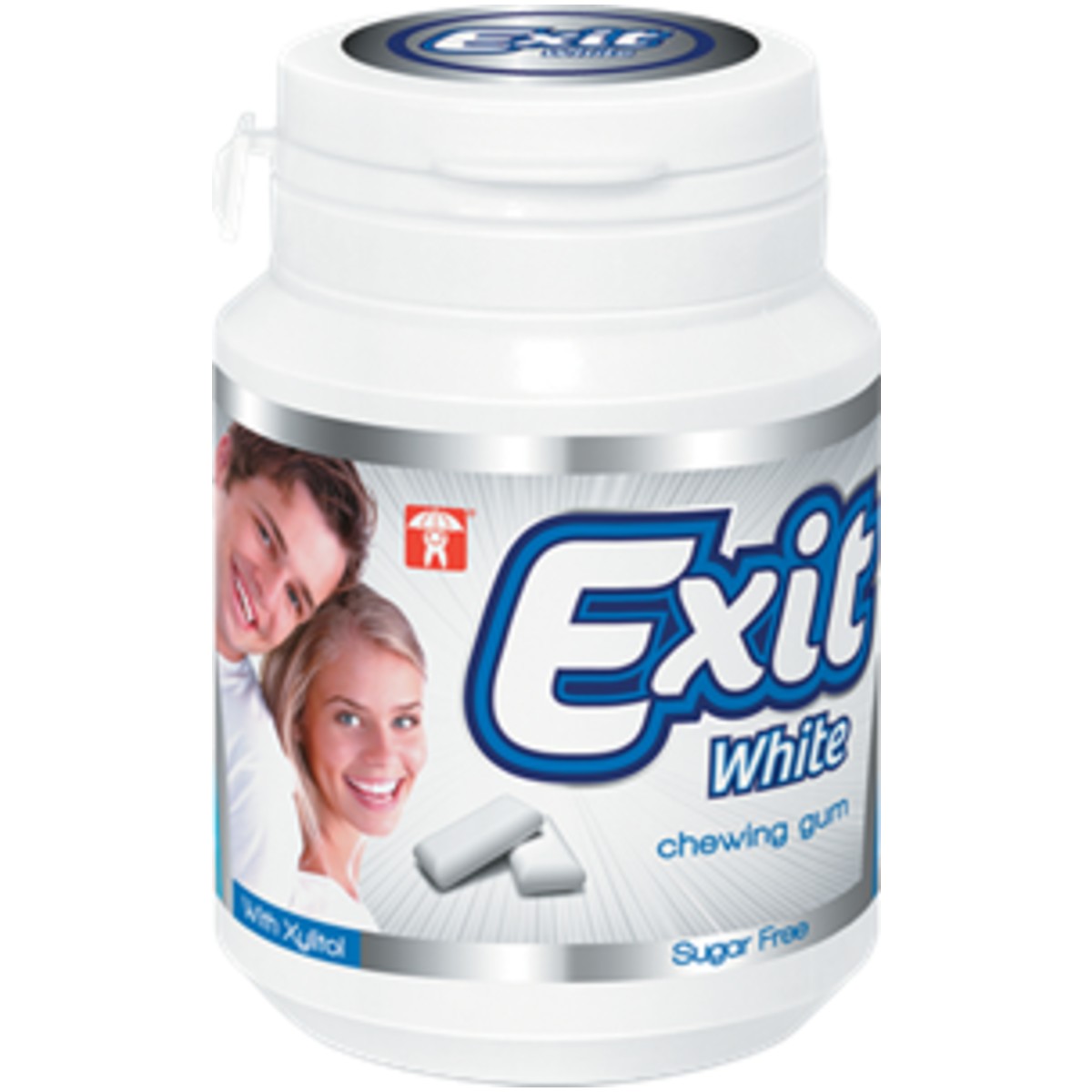 Exit Tuggummi White 61g