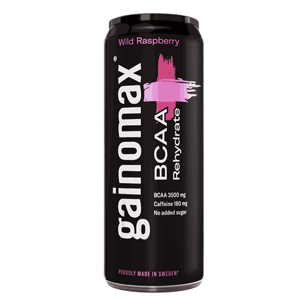 Läs mer om Gainomax BCAA Rehydrate - Wild Raspberry 33cl