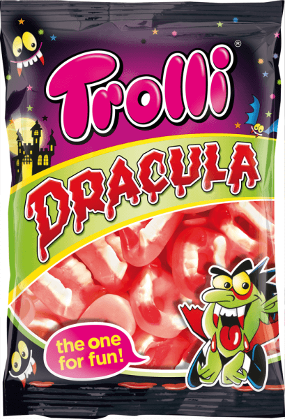 Läs mer om Trolli Draculatänder 100g