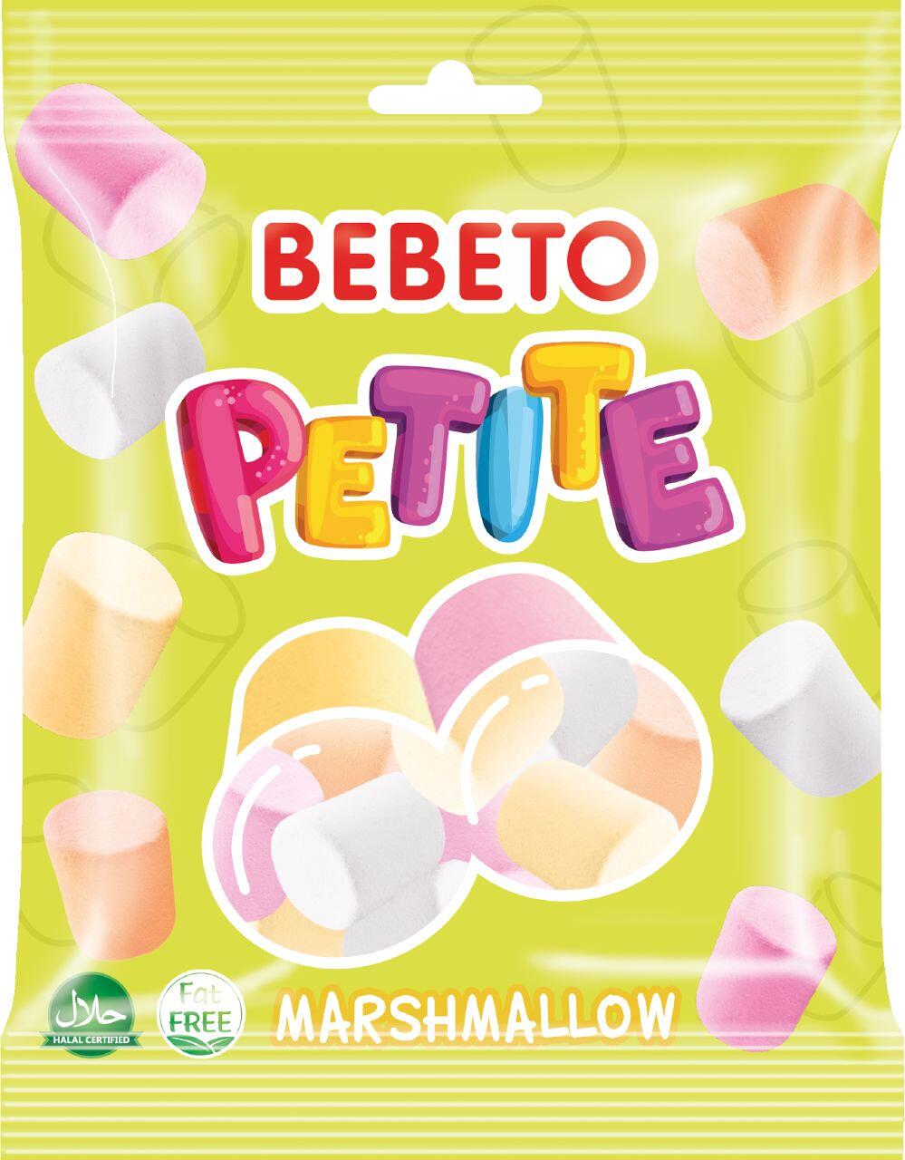 Läs mer om Bebeto Petite Marshmallow 60g