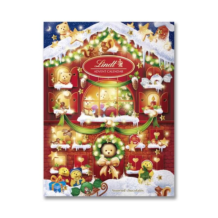 Lindt Teddy House Adventskalender 172g