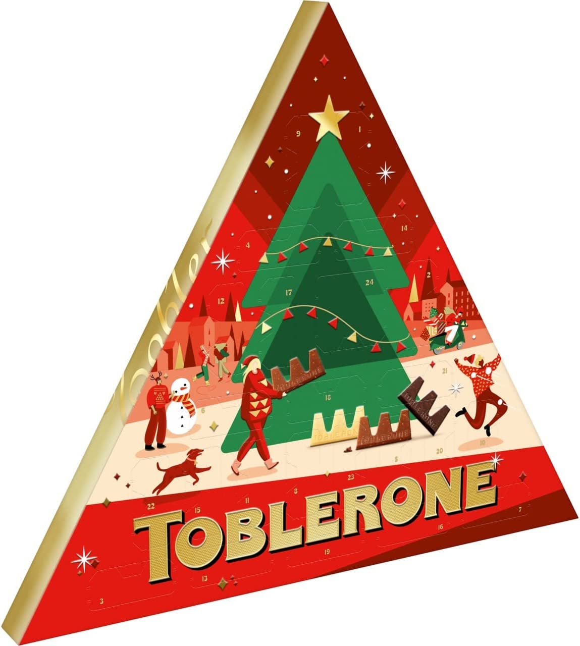 Läs mer om Toblerone Adventskalender 200g