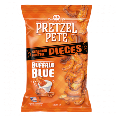 Läs mer om Pretzel Pete - Buffalo Blue 160g