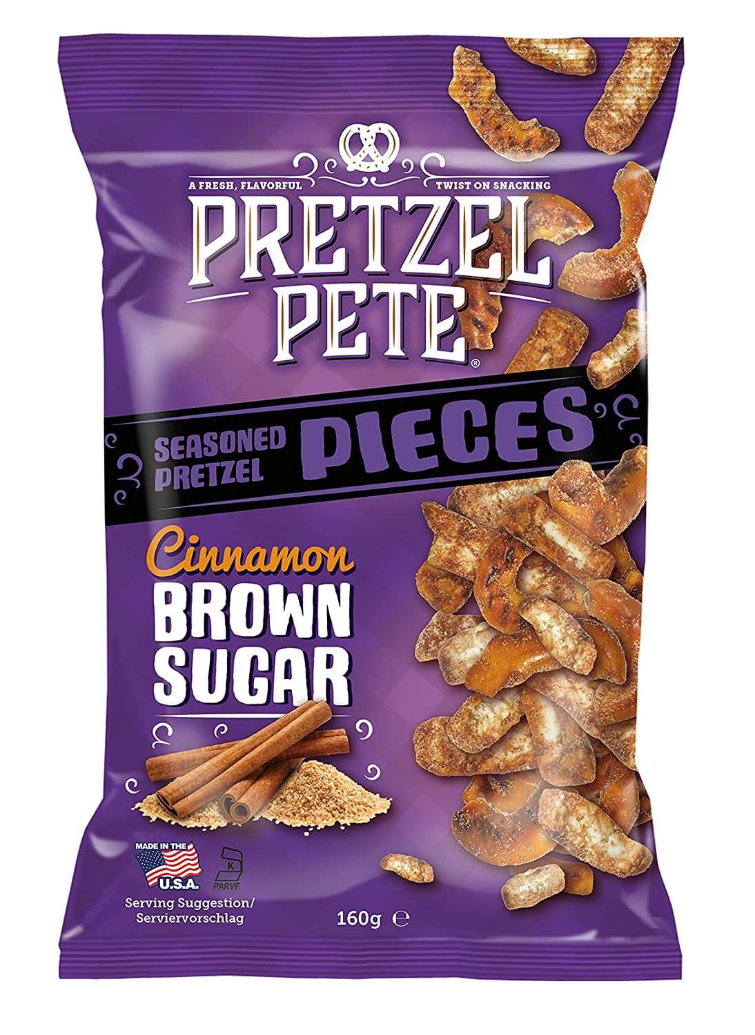 Läs mer om Pretzel Pete - Cinnamon Brown Sugar 160g