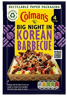 Läs mer om Colmans Big Night In Korean BBQ Mix 30g