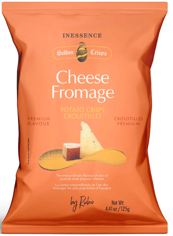 Produktfoto för Rubio Spanish Cheese Potatischips 125g