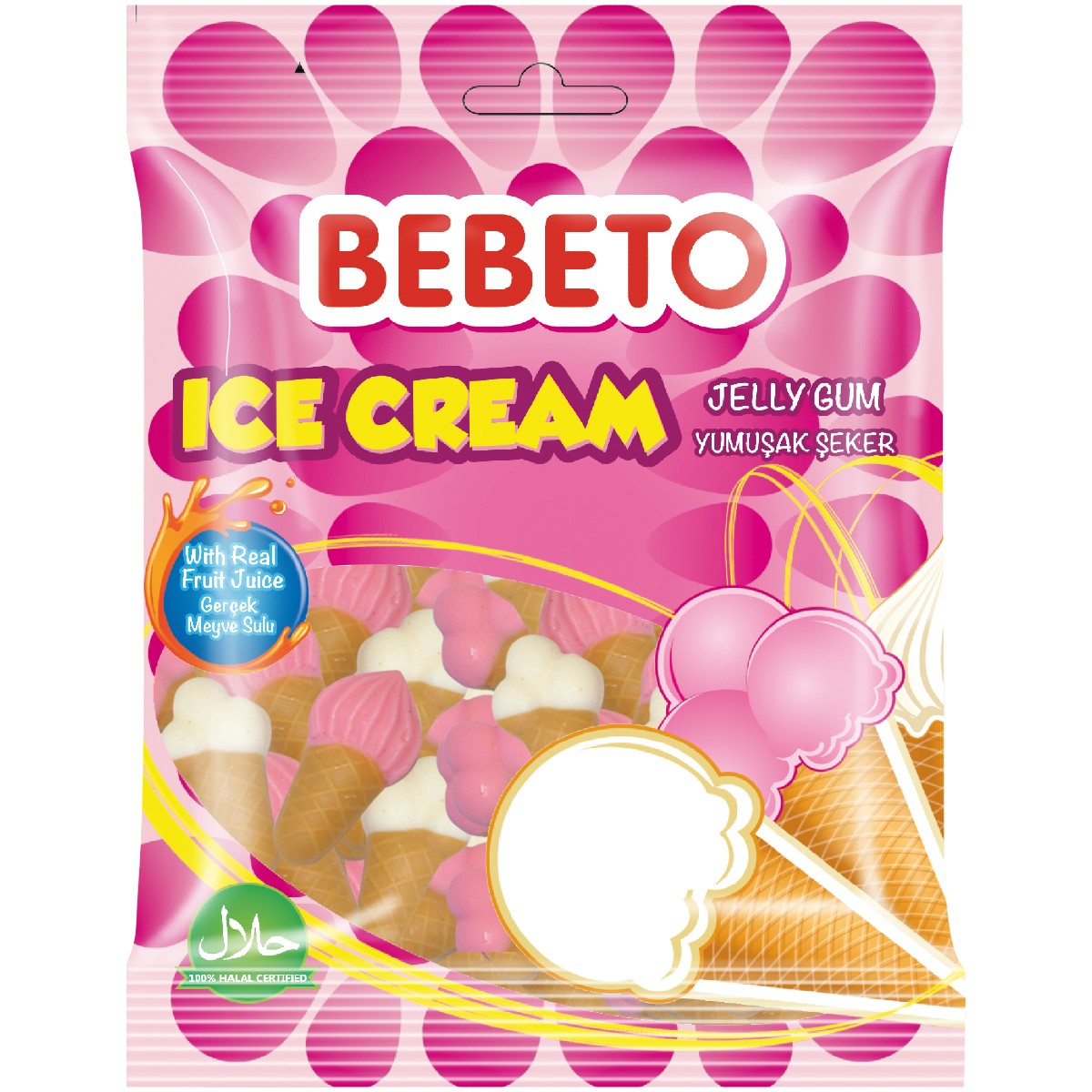 Läs mer om Bebeto Ice Cream 80g