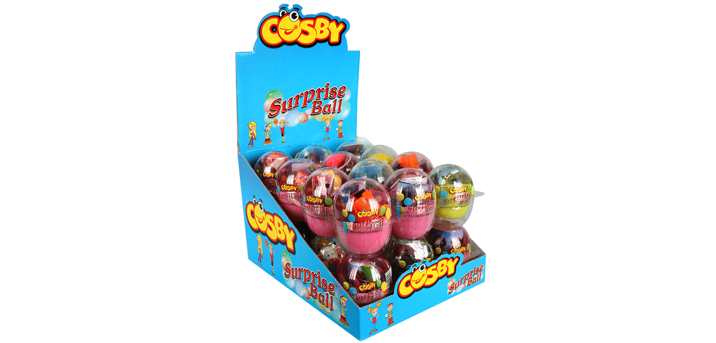 Läs mer om Cosby Surprise Ball - Choklad + Överraskning 3g