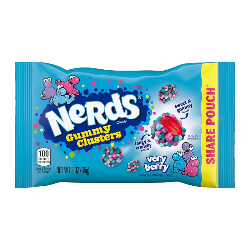 Läs mer om Nerds Gummy Clusters Very Berry 85g