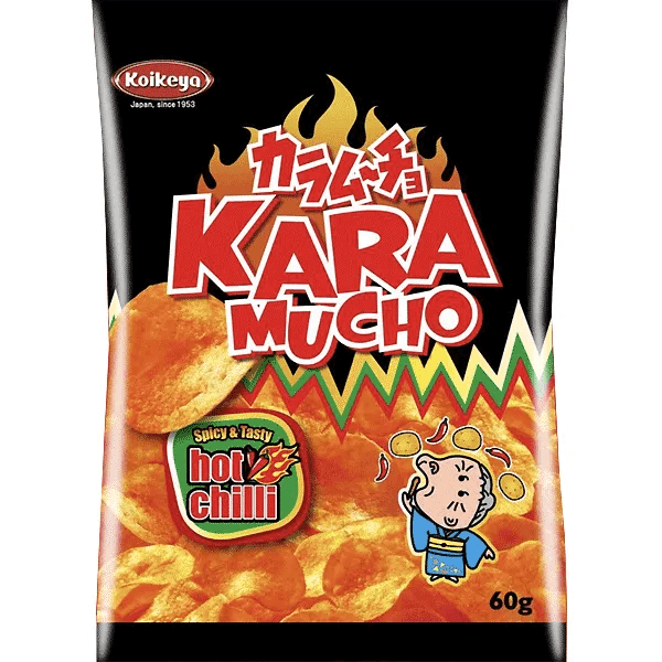 Läs mer om Karamucho Potato Chips Hot Chilli 48g