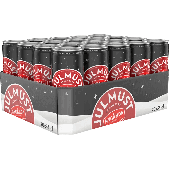 Läs mer om Nygårda Julmust 33cl x 20st