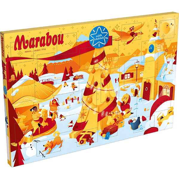 Marabou Adventskalender 200g