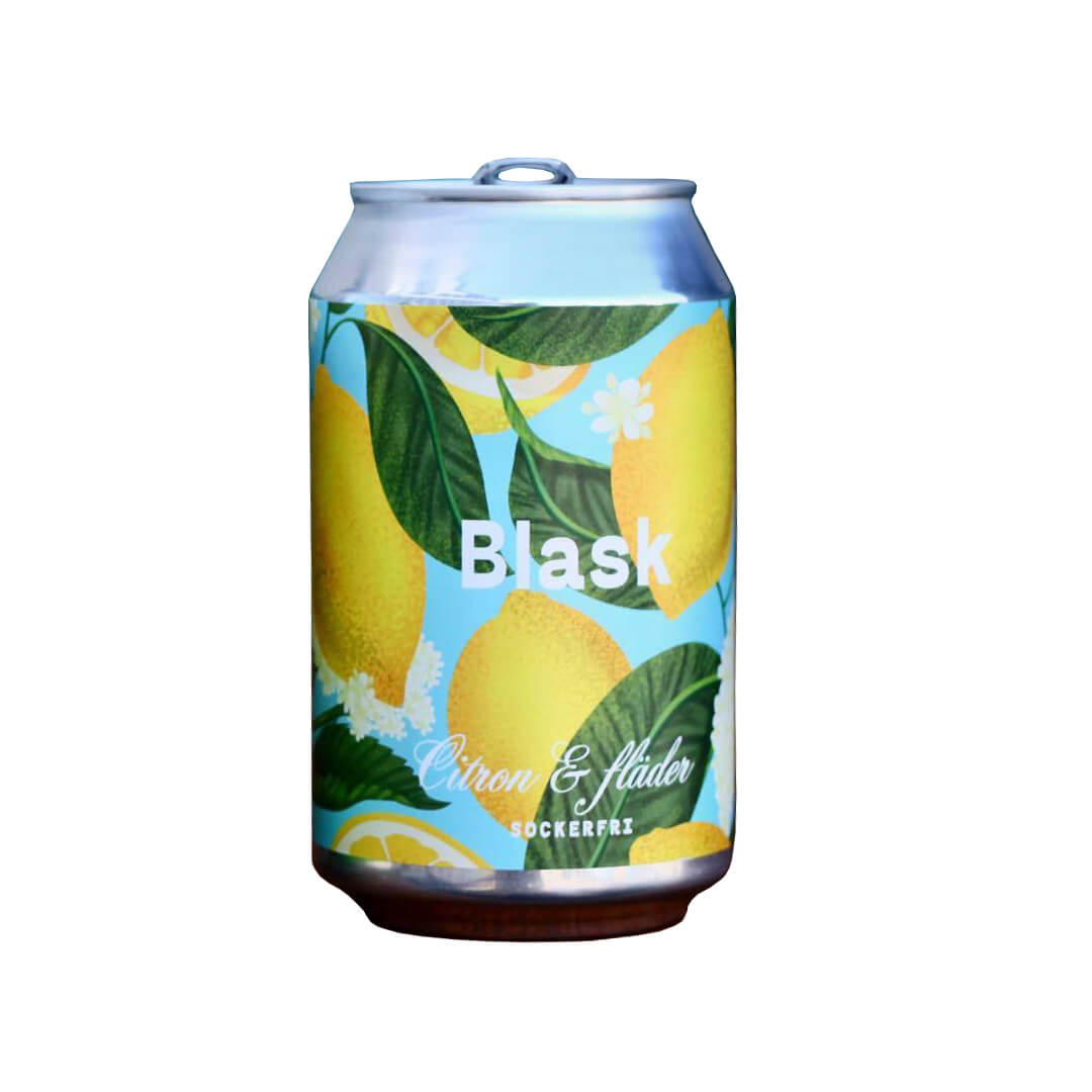 Läs mer om GBG Soda Blask Citrus & Fläder Sockerfri 33cl