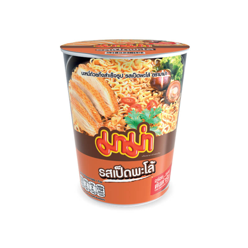 Läs mer om Mama Instant Noodles - Palo Duck Flavour Cup 60g