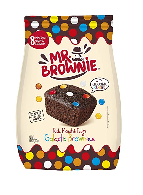 Läs mer om Mr Brownie - Galatic Brownies 200g