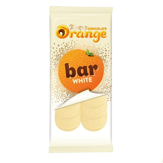 Läs mer om Terrys White Chocolate Orange Bar 85g
