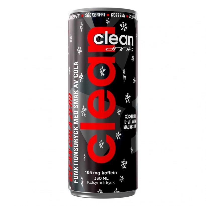 Läs mer om Clean Drink - Cola Zero 33cl