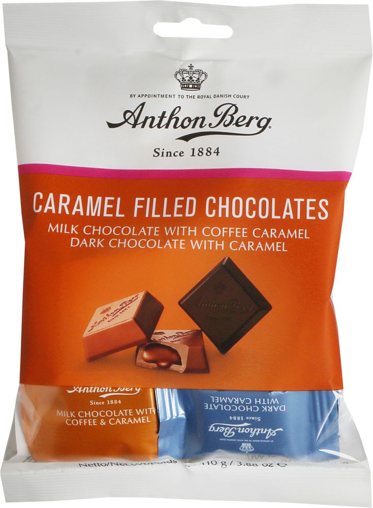 Läs mer om Anthon Berg Caramel Filled Chocolates 110g