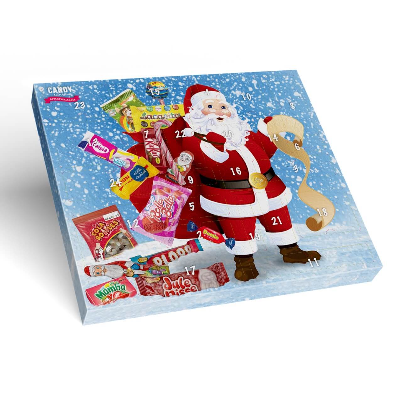 Hulten Adventskalender Godis 310g