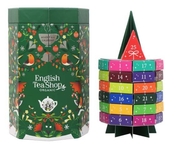 English Tea Shop - Christmas Tree Adventskalender med Te