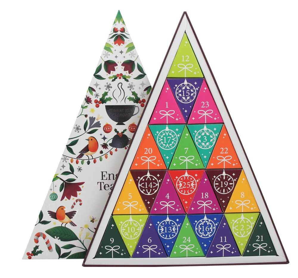Läs mer om English Tea Shop - Triangular Adventskalender med Te