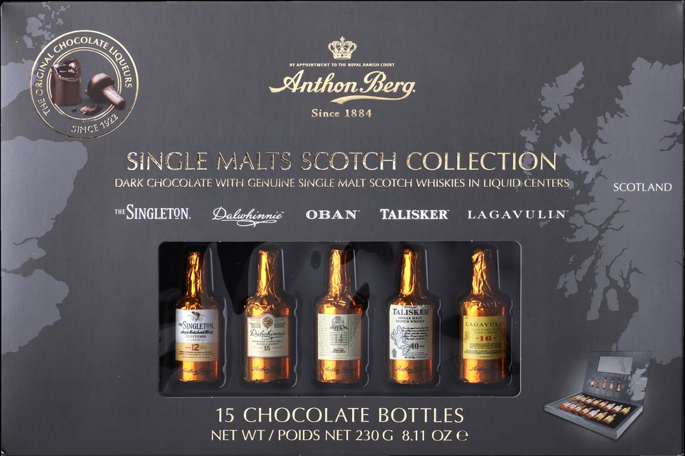 Läs mer om Anthon Berg Single Malts Scotch Collection 230g