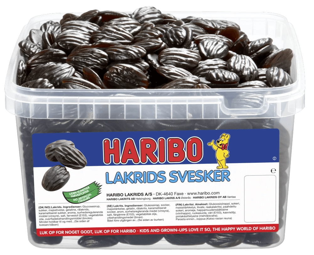 Läs mer om Haribo Lakritsplommon 2,2kg