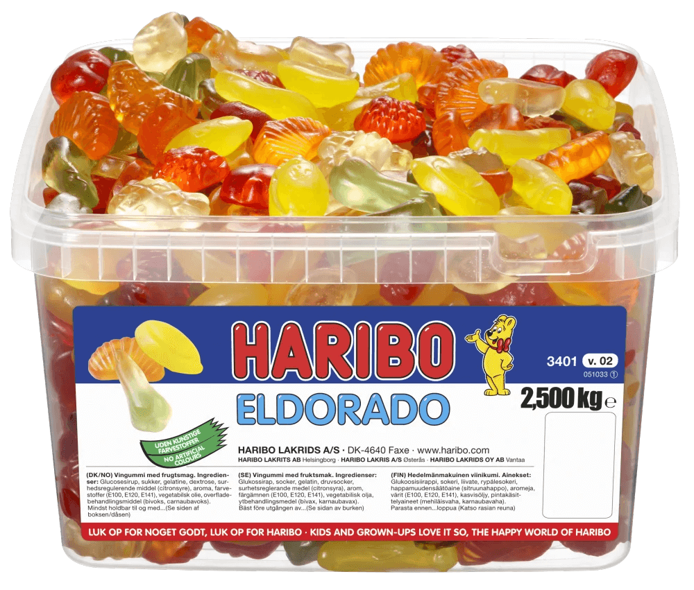 Haribo Eldorado 2,5kg