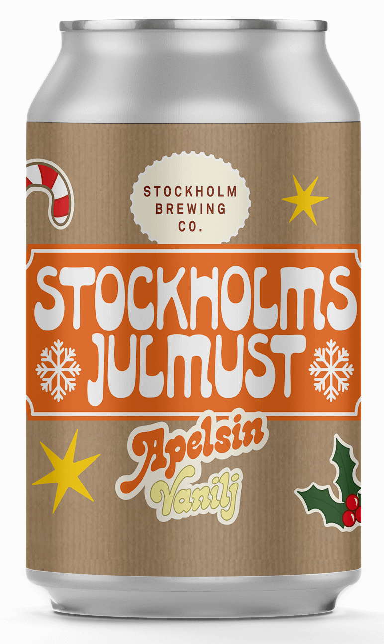Stockholm Brewing Julmust Apelsin Vanilj 33cl