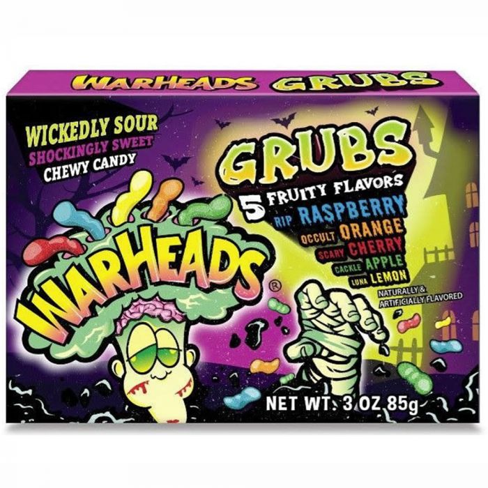 Warheads Grubs Theatre Box 85g