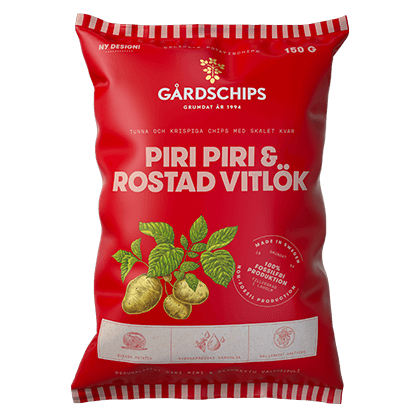 Gårdschips Piri Piri 150g