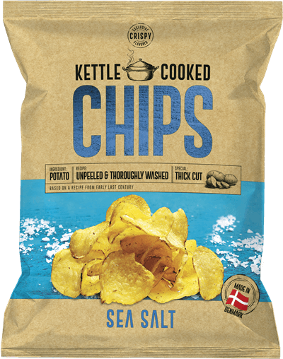 Läs mer om Kettle Cooked Sea Salt Chips 150g