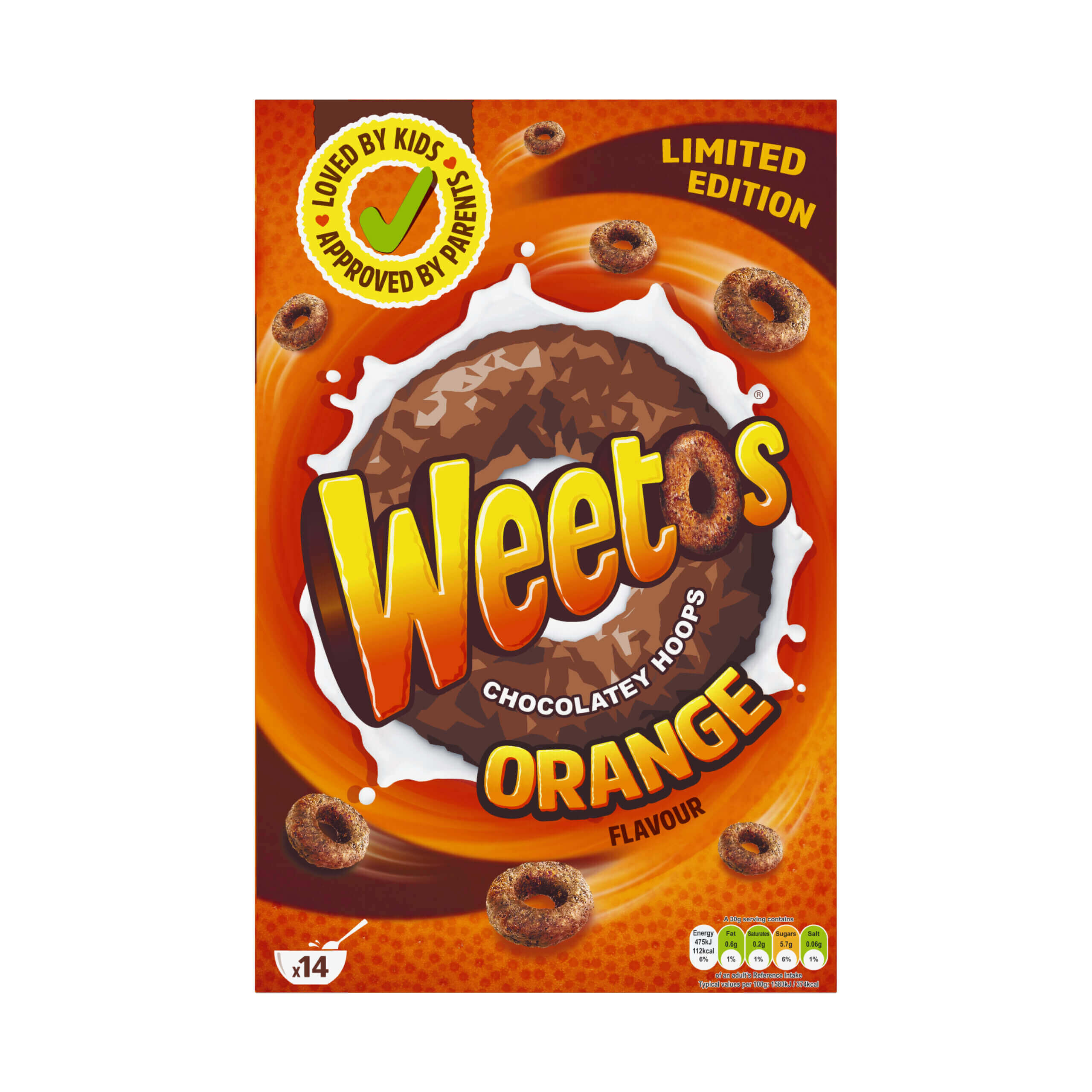 Weetabix Weetos Chocolate Orange 420g