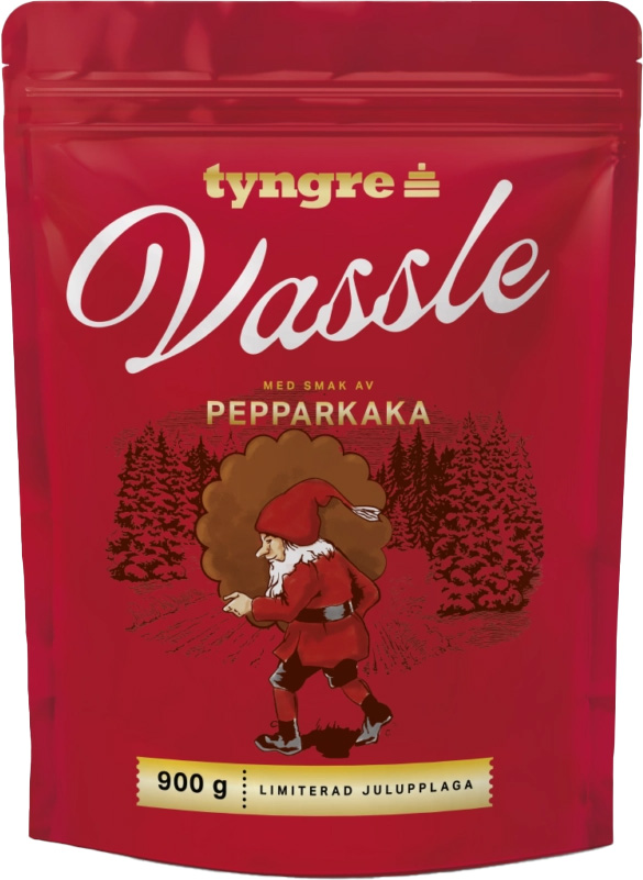 Tyngre Vassle Protein Pepparkaka 900g